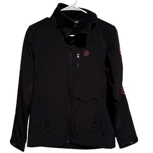 Wrangler- Western Outerwear Resistant Trail Jacket Softshell Embroidered, Small